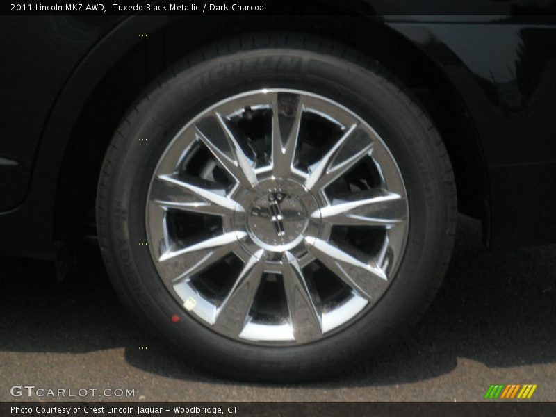 Tuxedo Black Metallic / Dark Charcoal 2011 Lincoln MKZ AWD