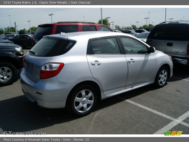 Classic Silver Metallic / Dark Charcoal 2010 Toyota Matrix 1.8