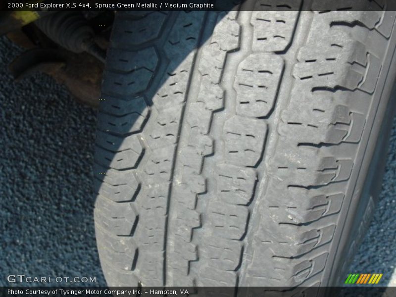 Spruce Green Metallic / Medium Graphite 2000 Ford Explorer XLS 4x4