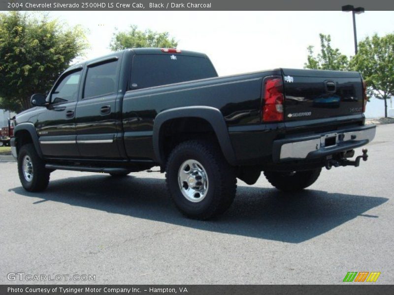 Black / Dark Charcoal 2004 Chevrolet Silverado 2500HD LS Crew Cab