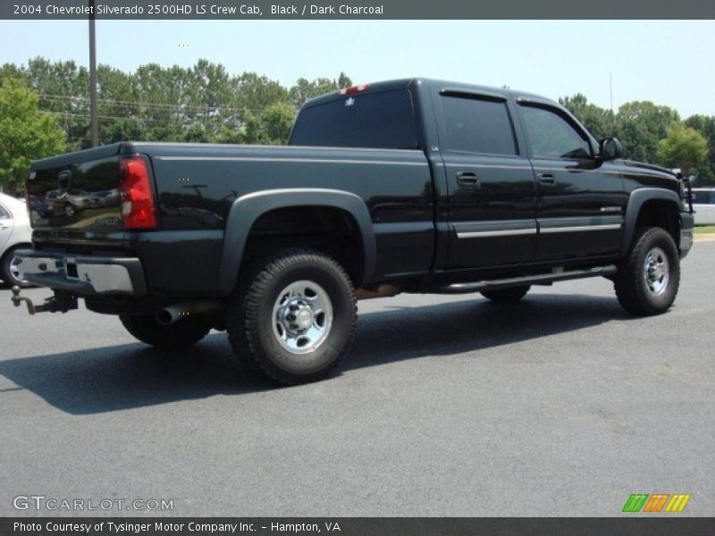 Black / Dark Charcoal 2004 Chevrolet Silverado 2500HD LS Crew Cab