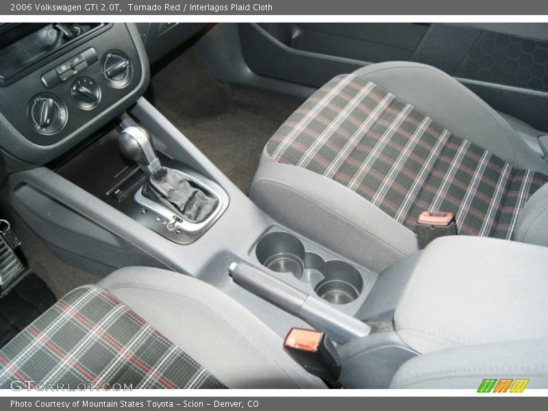 Tornado Red / Interlagos Plaid Cloth 2006 Volkswagen GTI 2.0T