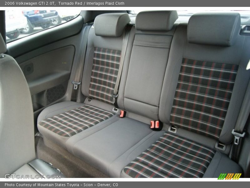 Tornado Red / Interlagos Plaid Cloth 2006 Volkswagen GTI 2.0T