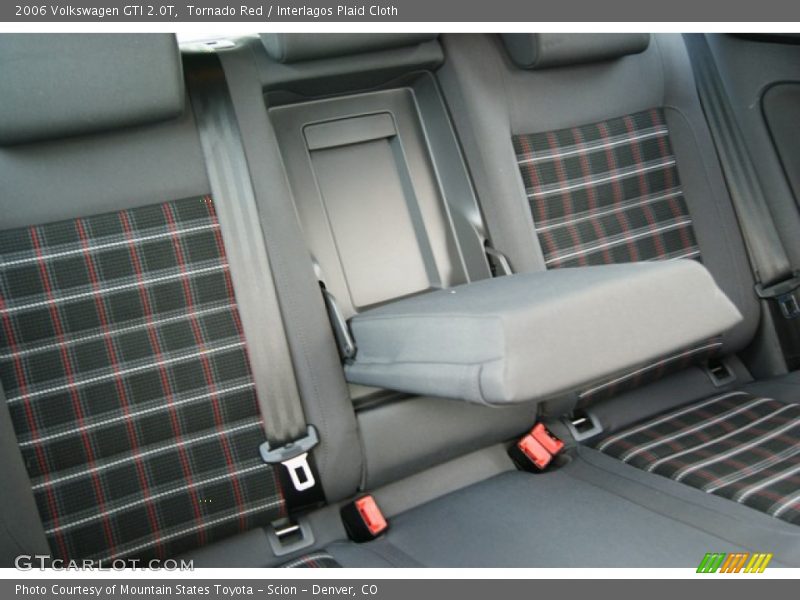 Tornado Red / Interlagos Plaid Cloth 2006 Volkswagen GTI 2.0T