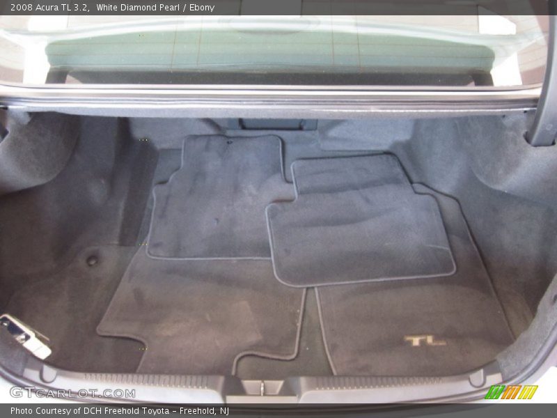 White Diamond Pearl / Ebony 2008 Acura TL 3.2