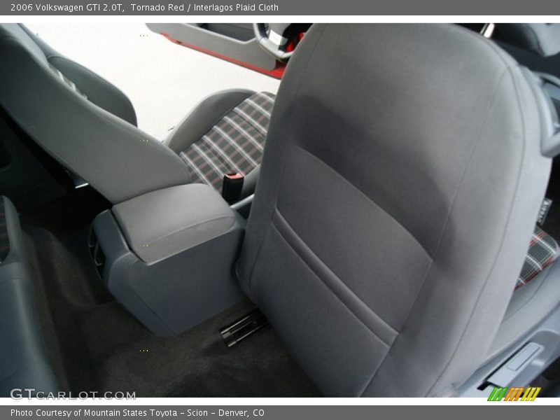 Tornado Red / Interlagos Plaid Cloth 2006 Volkswagen GTI 2.0T