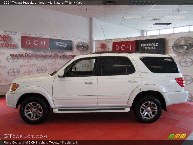 Natural White / Oak 2004 Toyota Sequoia Limited 4x4