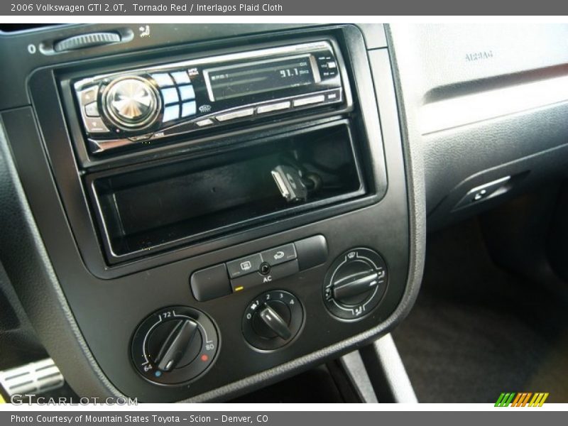 Tornado Red / Interlagos Plaid Cloth 2006 Volkswagen GTI 2.0T