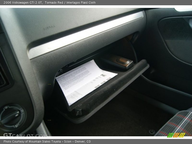 Tornado Red / Interlagos Plaid Cloth 2006 Volkswagen GTI 2.0T
