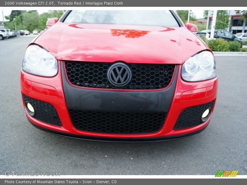 Tornado Red / Interlagos Plaid Cloth 2006 Volkswagen GTI 2.0T