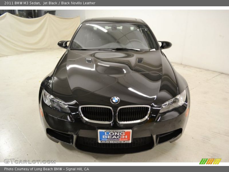 Jet Black / Black Novillo Leather 2011 BMW M3 Sedan