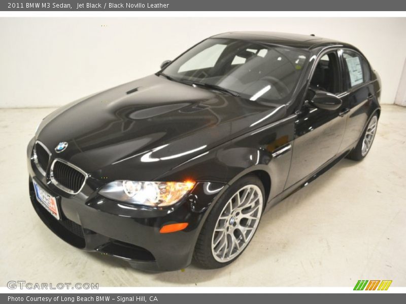 Jet Black / Black Novillo Leather 2011 BMW M3 Sedan