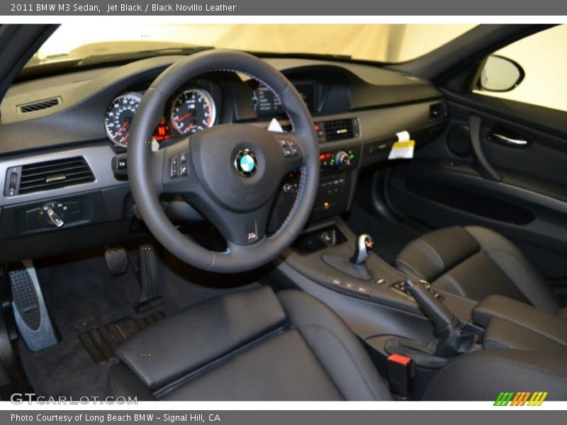  2011 M3 Sedan Black Novillo Leather Interior