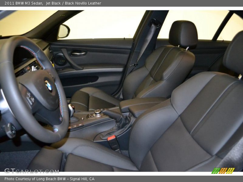  2011 M3 Sedan Black Novillo Leather Interior