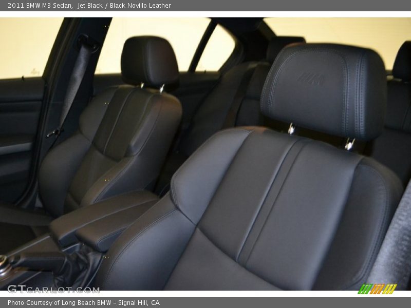 Jet Black / Black Novillo Leather 2011 BMW M3 Sedan