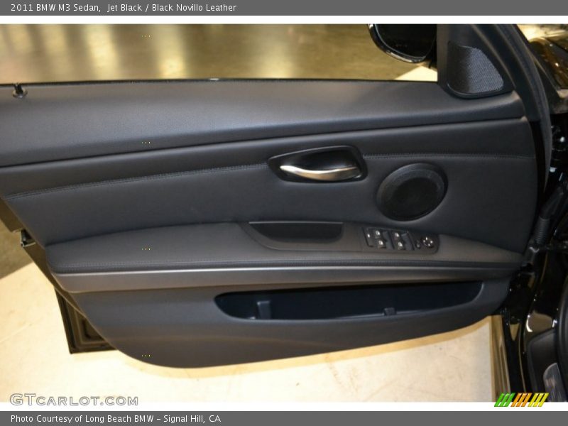 Jet Black / Black Novillo Leather 2011 BMW M3 Sedan