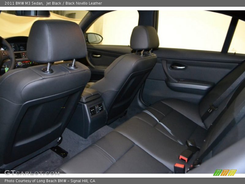  2011 M3 Sedan Black Novillo Leather Interior