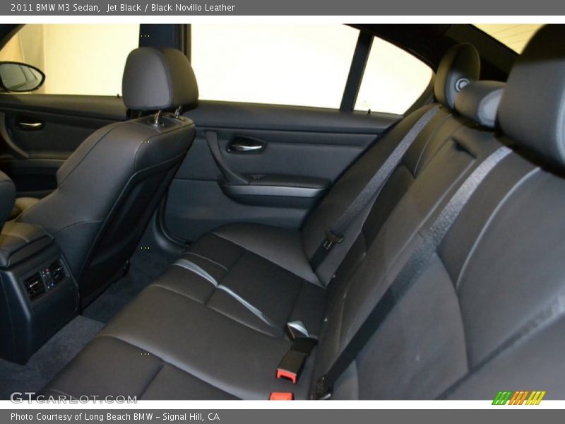 Jet Black / Black Novillo Leather 2011 BMW M3 Sedan
