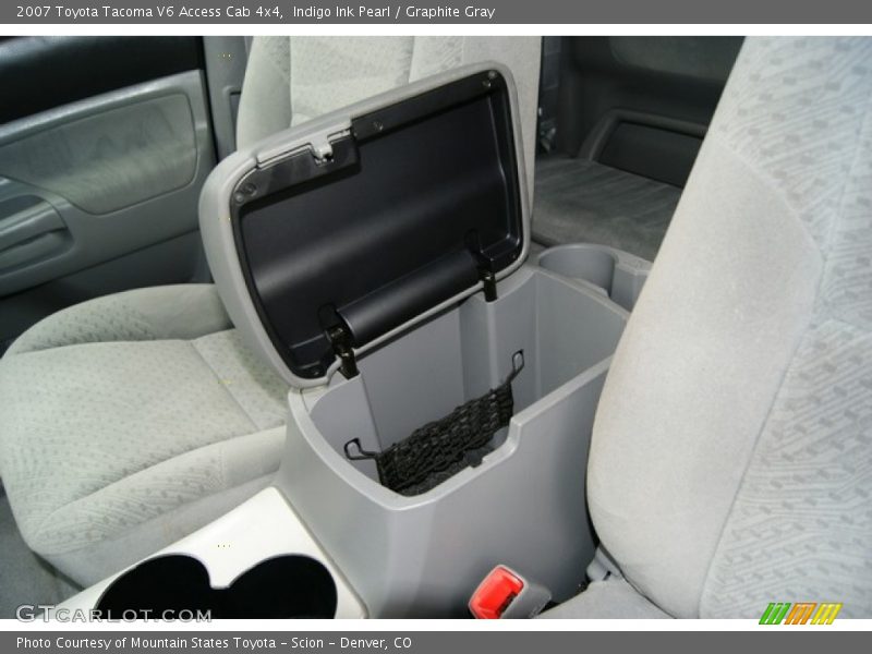 Indigo Ink Pearl / Graphite Gray 2007 Toyota Tacoma V6 Access Cab 4x4