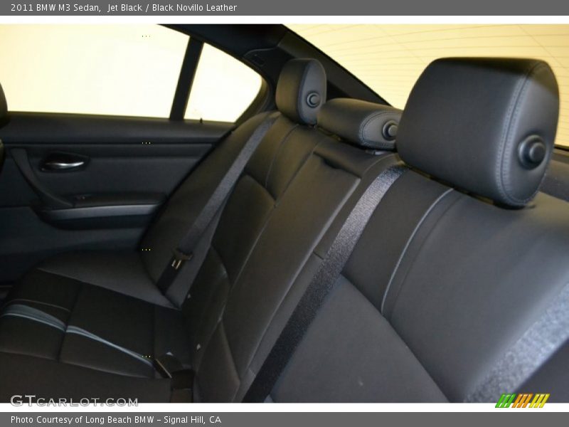 Jet Black / Black Novillo Leather 2011 BMW M3 Sedan
