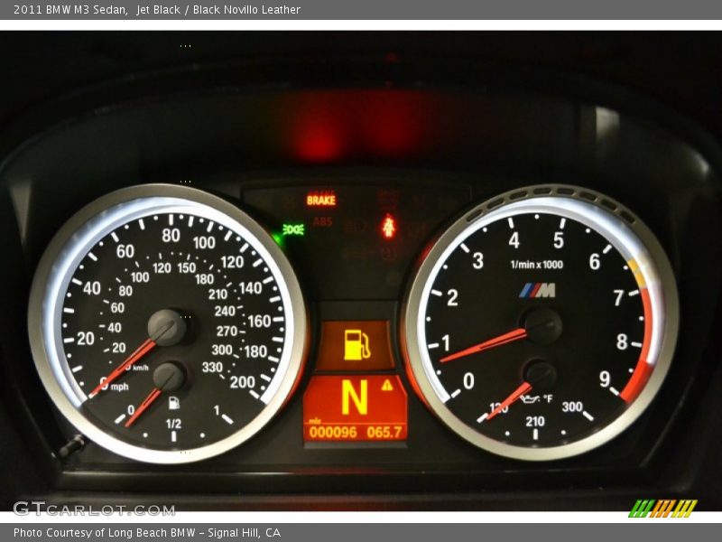  2011 M3 Sedan Sedan Gauges