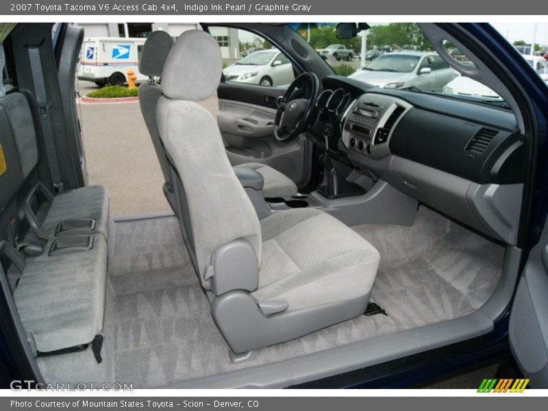 Indigo Ink Pearl / Graphite Gray 2007 Toyota Tacoma V6 Access Cab 4x4