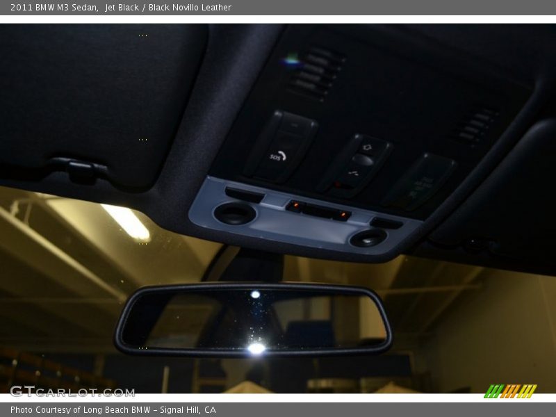 Jet Black / Black Novillo Leather 2011 BMW M3 Sedan