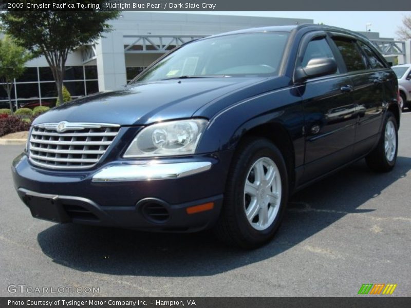 Midnight Blue Pearl / Dark Slate Gray 2005 Chrysler Pacifica Touring