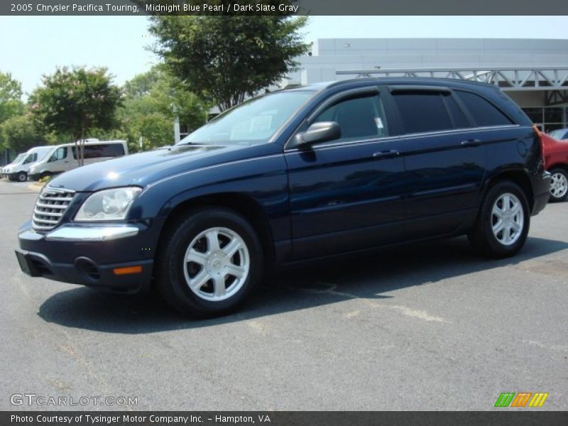 Midnight Blue Pearl / Dark Slate Gray 2005 Chrysler Pacifica Touring