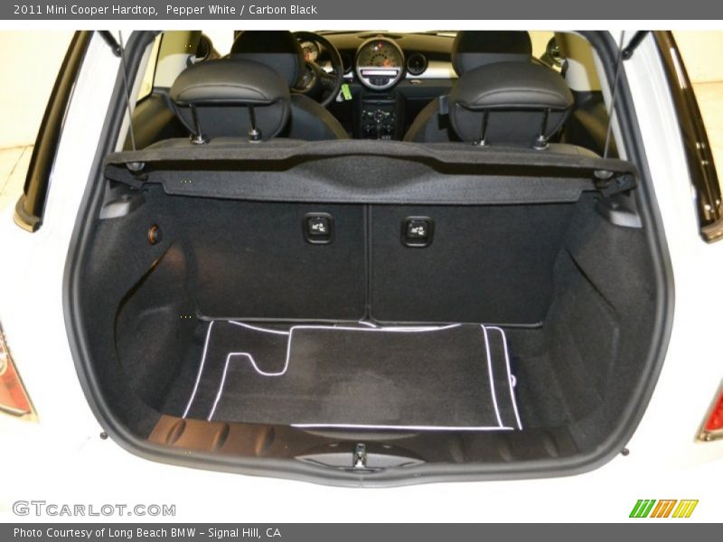 Pepper White / Carbon Black 2011 Mini Cooper Hardtop