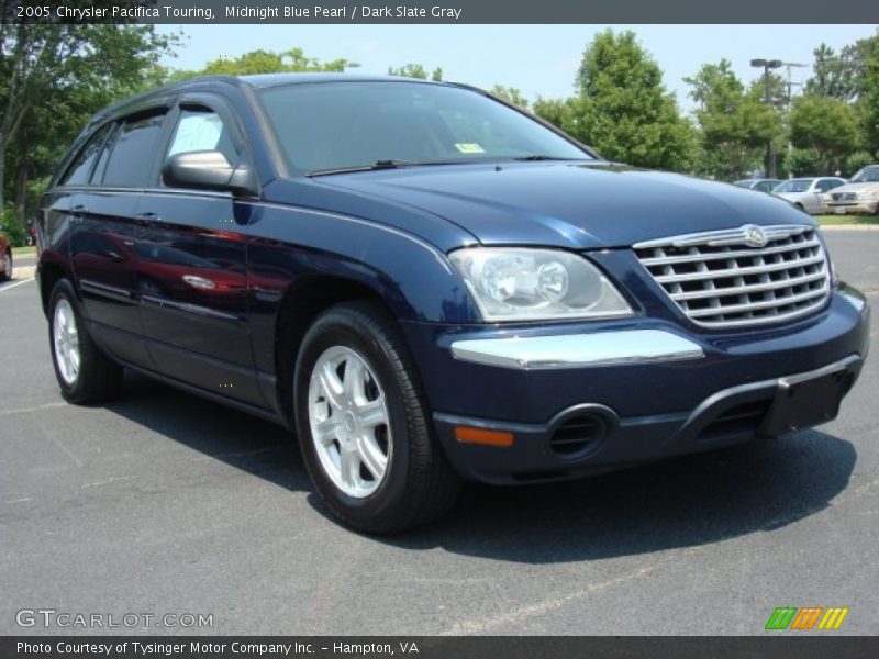 Midnight Blue Pearl / Dark Slate Gray 2005 Chrysler Pacifica Touring
