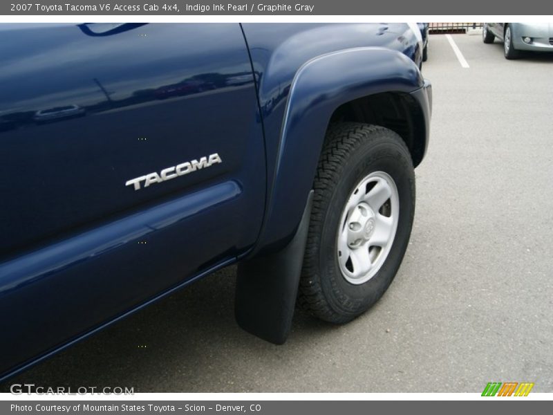 Indigo Ink Pearl / Graphite Gray 2007 Toyota Tacoma V6 Access Cab 4x4
