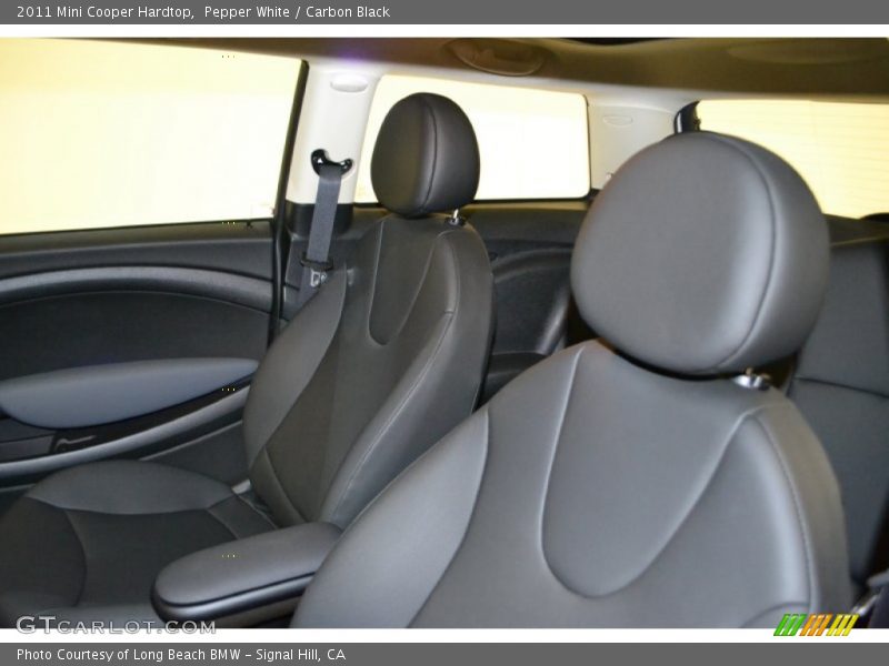 Pepper White / Carbon Black 2011 Mini Cooper Hardtop