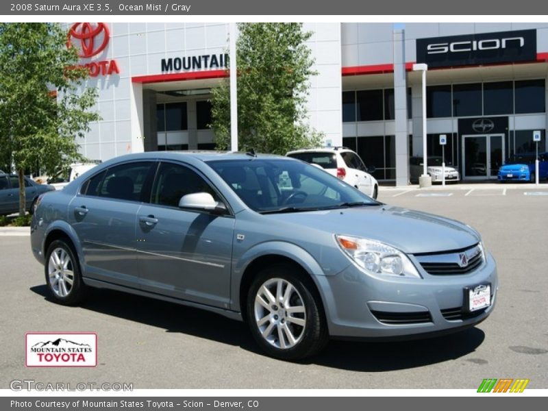 Ocean Mist / Gray 2008 Saturn Aura XE 3.5