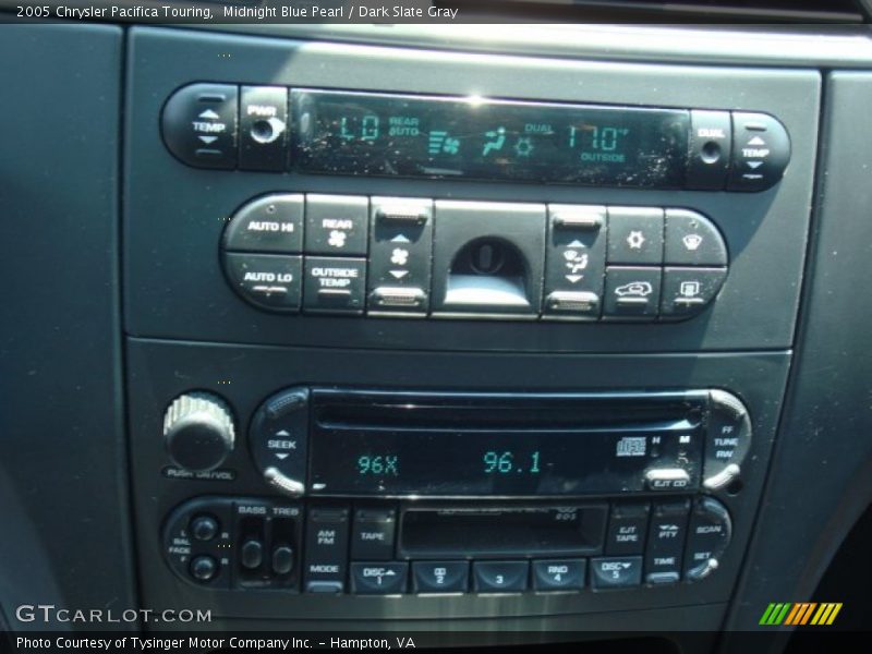 Midnight Blue Pearl / Dark Slate Gray 2005 Chrysler Pacifica Touring