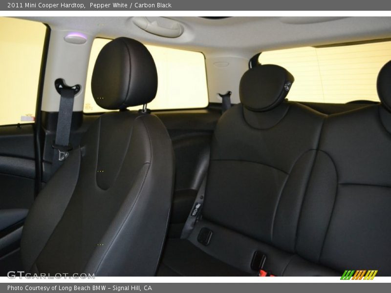 Pepper White / Carbon Black 2011 Mini Cooper Hardtop