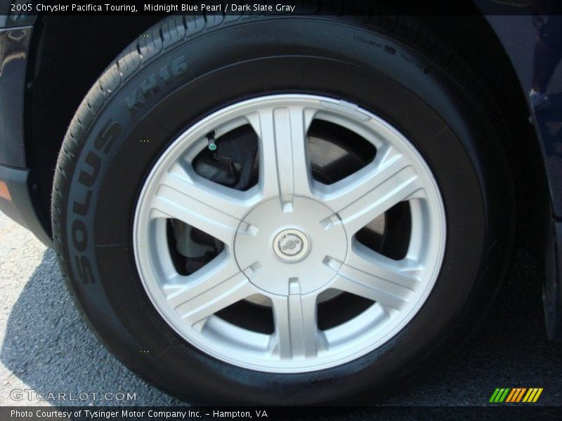 Midnight Blue Pearl / Dark Slate Gray 2005 Chrysler Pacifica Touring