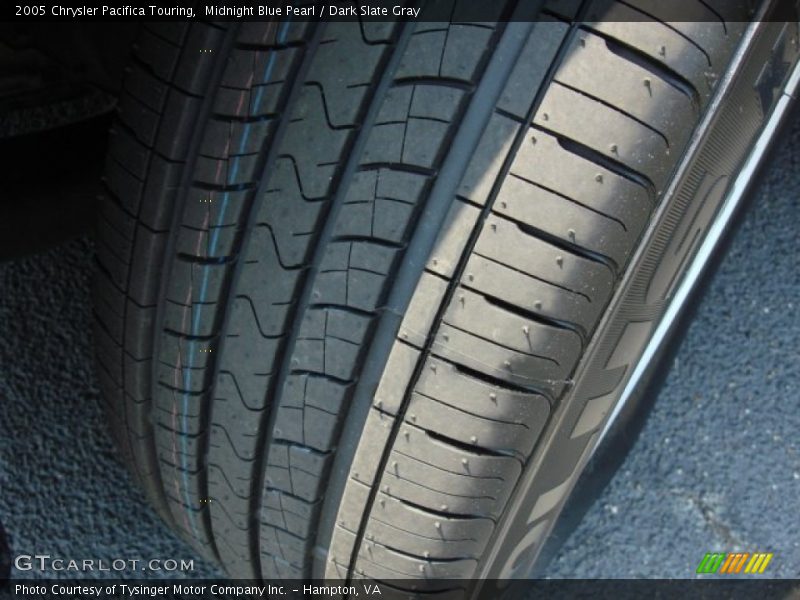 Midnight Blue Pearl / Dark Slate Gray 2005 Chrysler Pacifica Touring