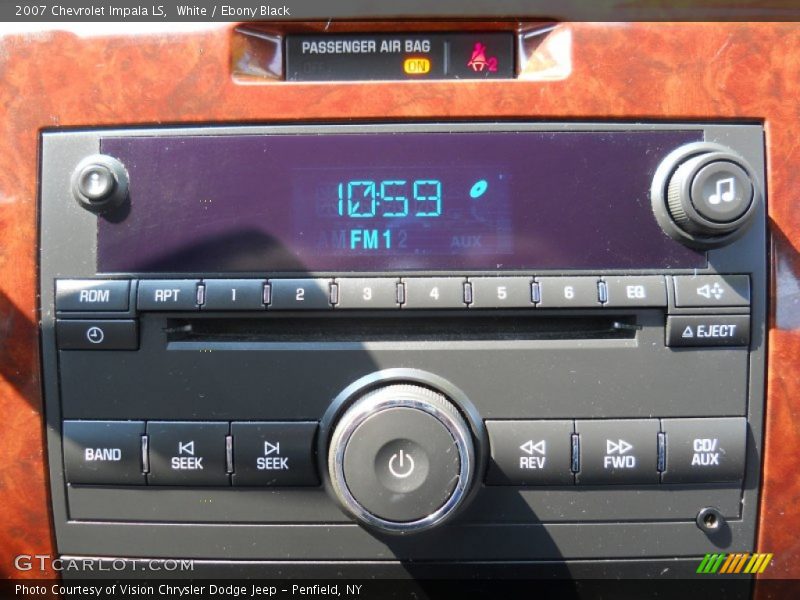 Controls of 2007 Impala LS