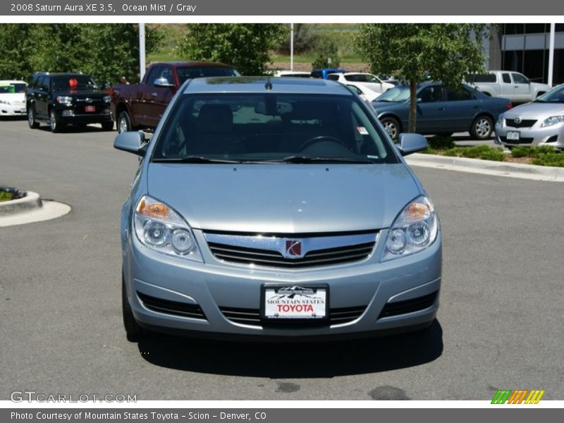 Ocean Mist / Gray 2008 Saturn Aura XE 3.5