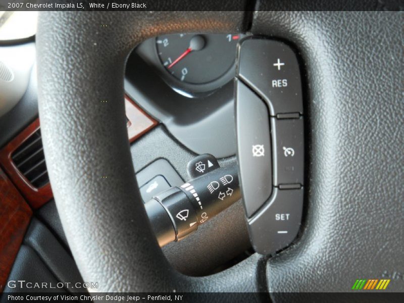 Controls of 2007 Impala LS