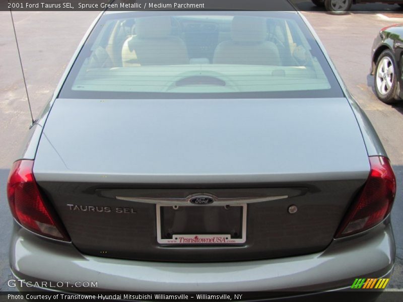 Spruce Green Metallic / Medium Parchment 2001 Ford Taurus SEL