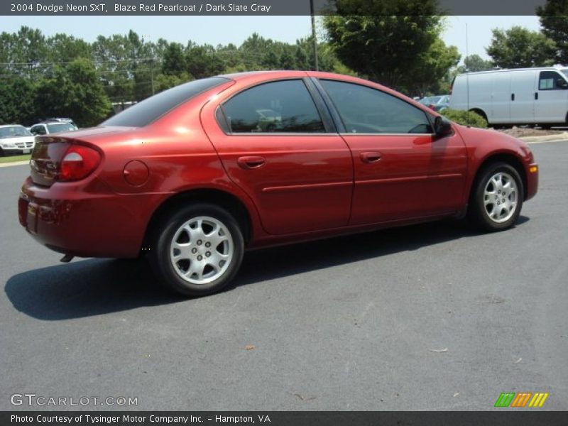 Blaze Red Pearlcoat / Dark Slate Gray 2004 Dodge Neon SXT