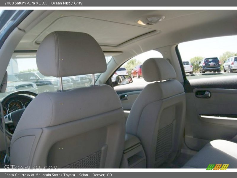 Ocean Mist / Gray 2008 Saturn Aura XE 3.5