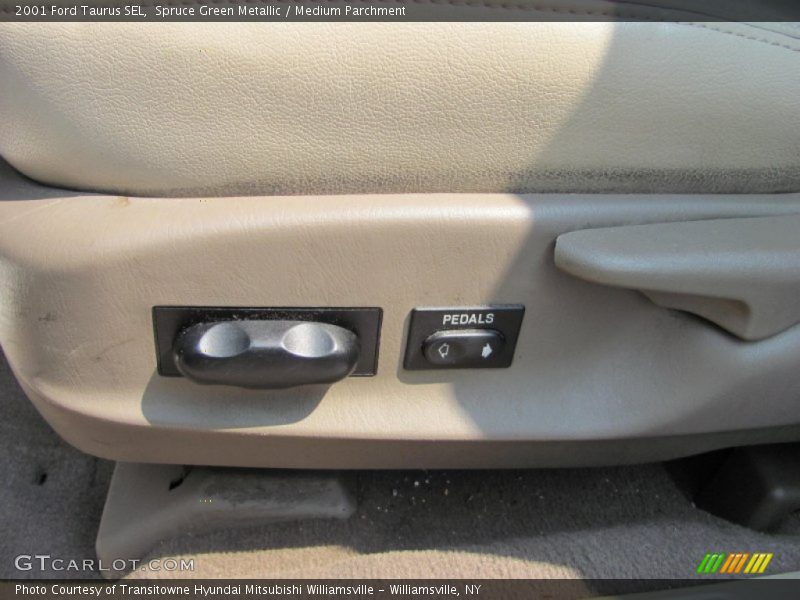 Spruce Green Metallic / Medium Parchment 2001 Ford Taurus SEL