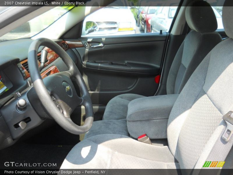  2007 Impala LS Ebony Black Interior