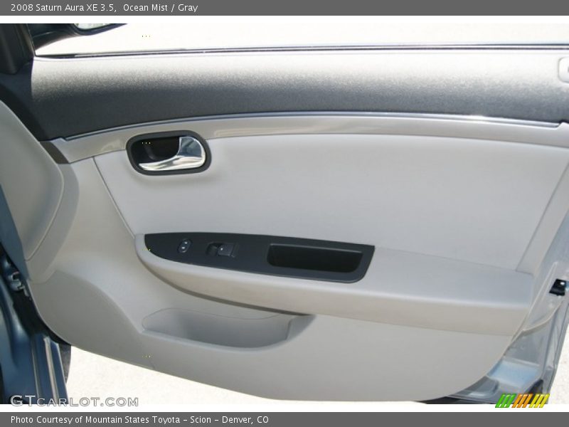 Ocean Mist / Gray 2008 Saturn Aura XE 3.5