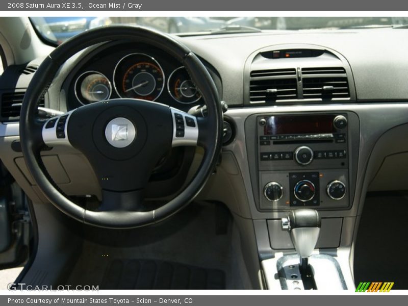 Ocean Mist / Gray 2008 Saturn Aura XE 3.5