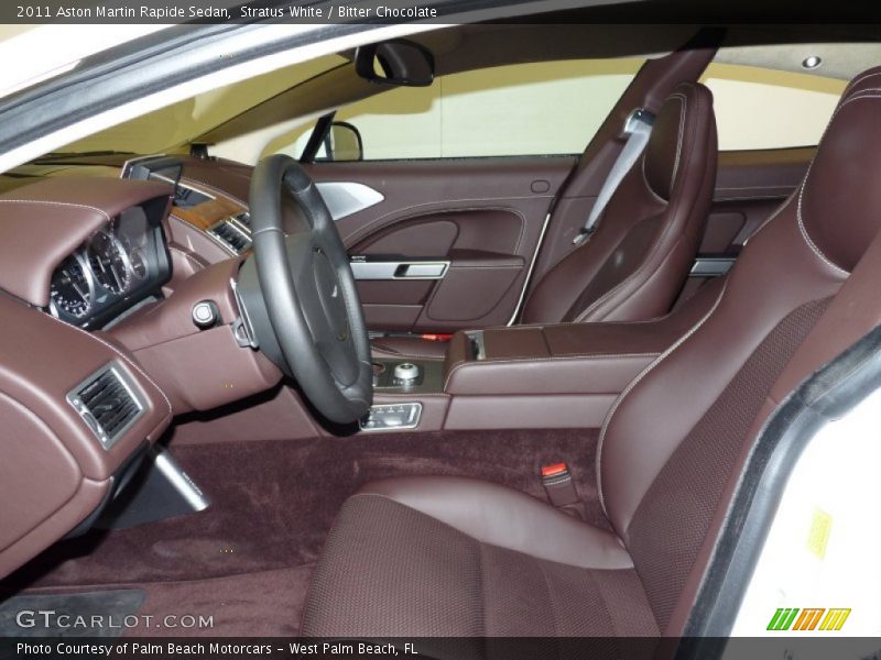  2011 Rapide Sedan Bitter Chocolate Interior