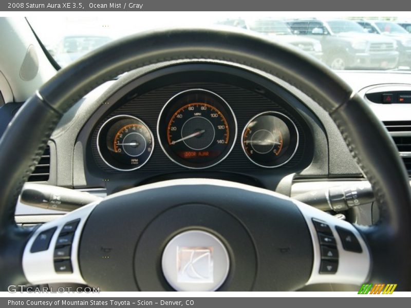 Ocean Mist / Gray 2008 Saturn Aura XE 3.5